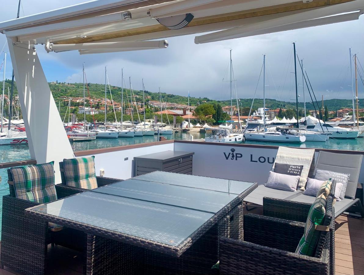 Bellavista Houseboat Apartment Portorose Luaran gambar